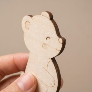 Woodland Bear Cutout