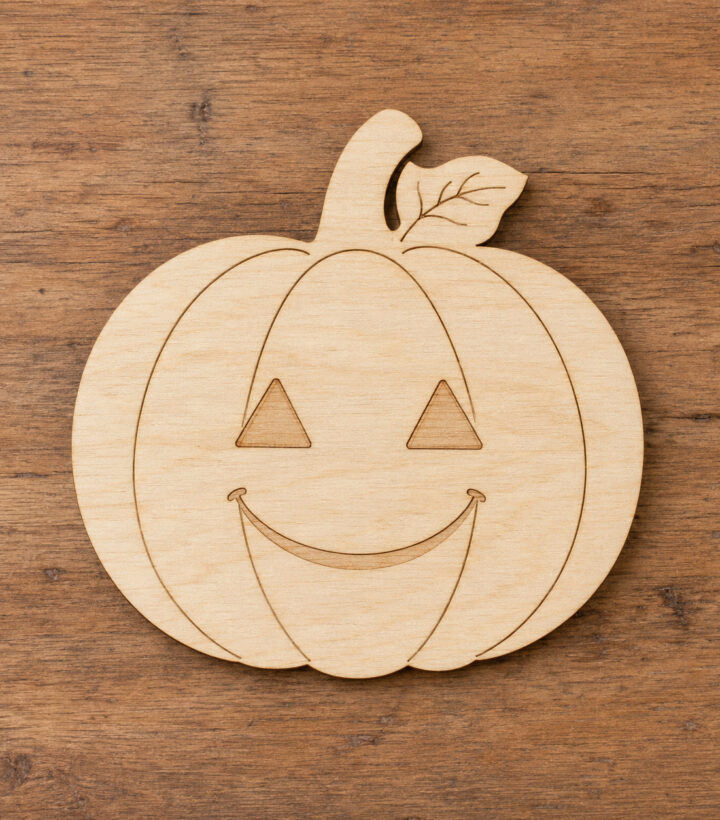 Wooden Pumpkin Cutout