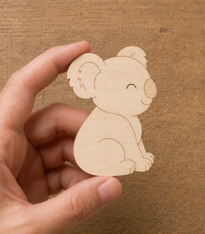 Wooden Koala Cutout