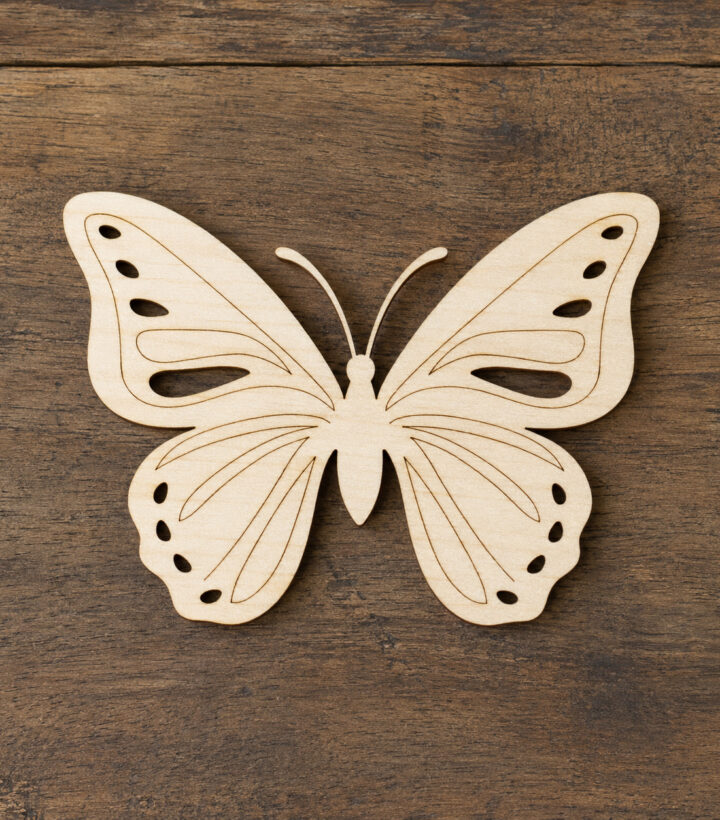 Wooden Butterfly Cutout
