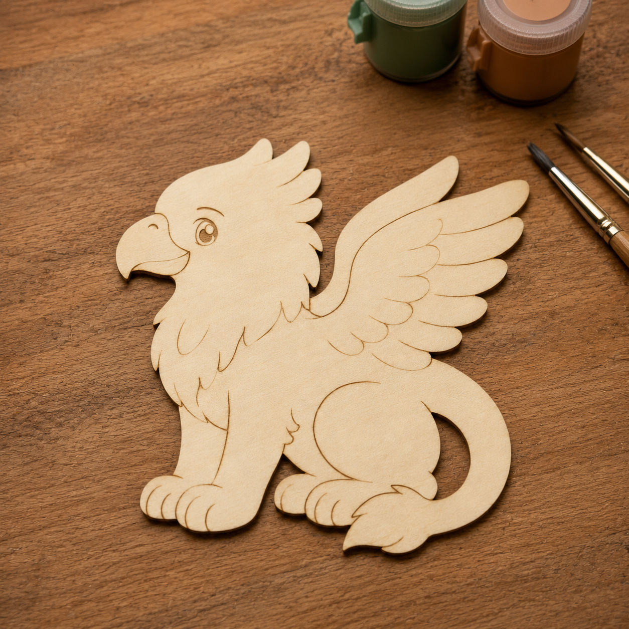 Wooden Griffin Cutout - Image 7