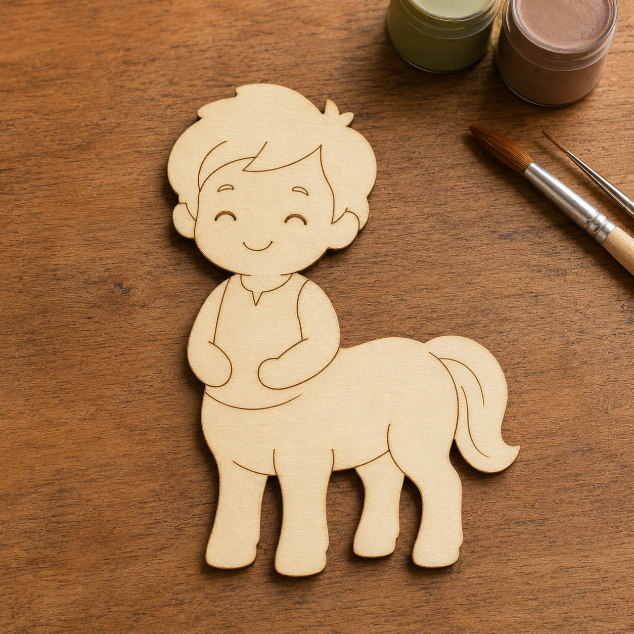 Wooden Centaur Cutout - Image 7