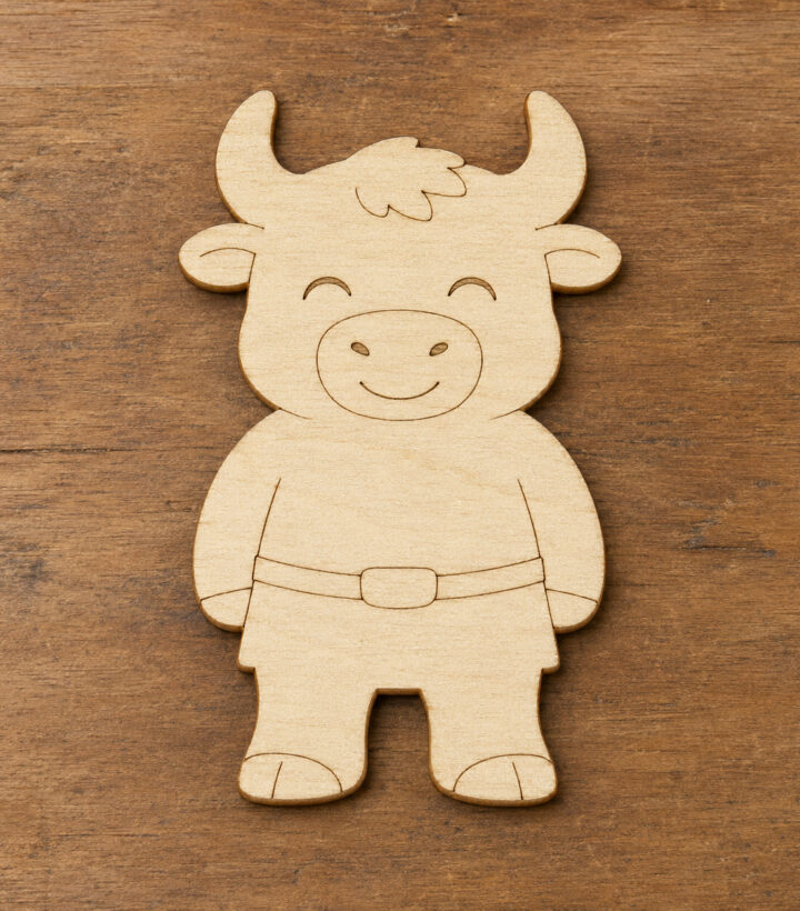 Wooden Minotaur Cutout
