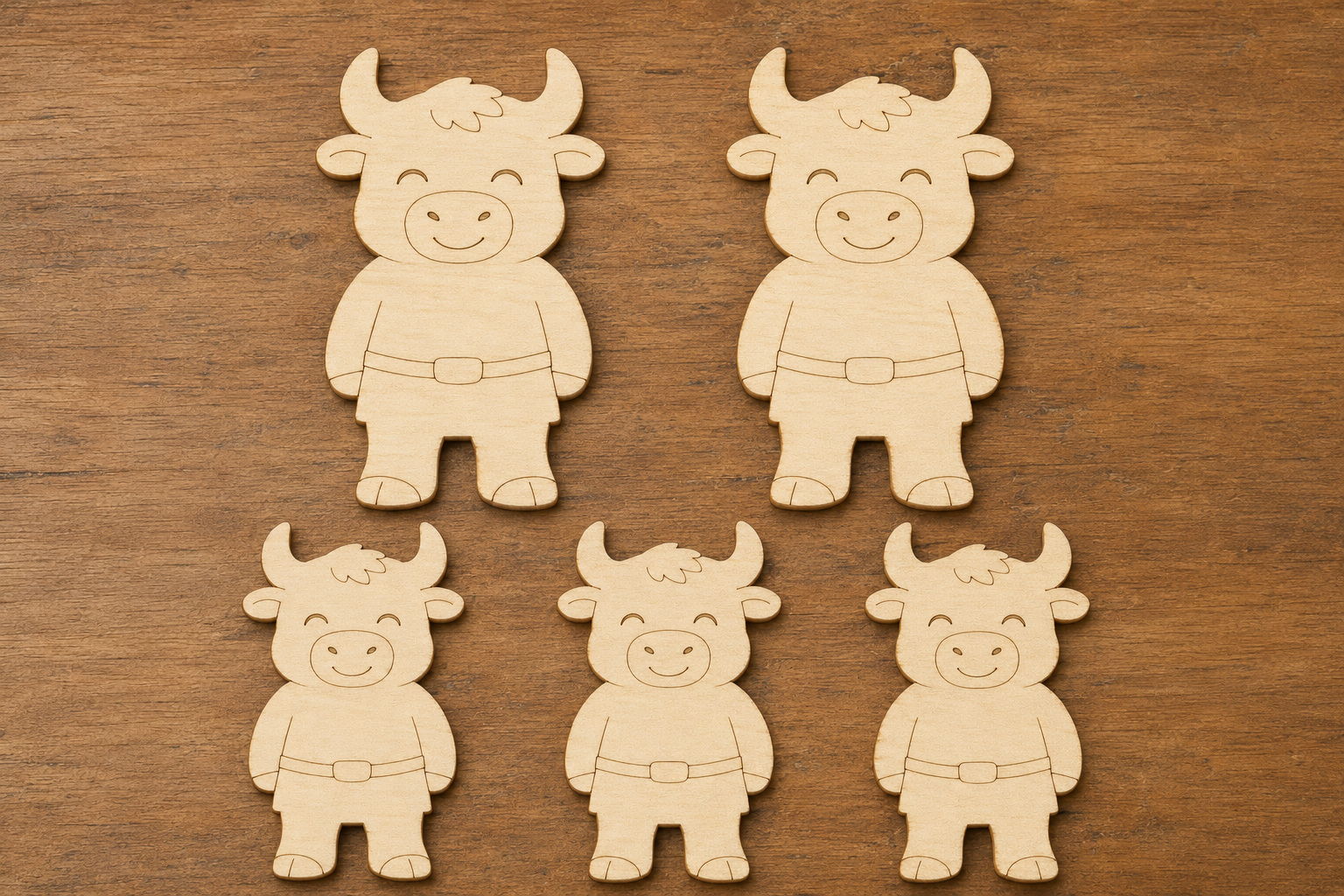 Wooden Minotaur Cutout - Image 5