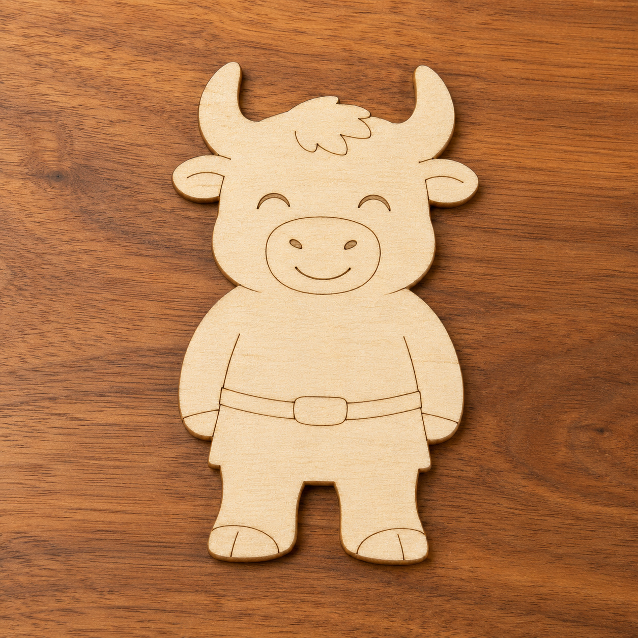 Wooden Minotaur Cutout - Image 6