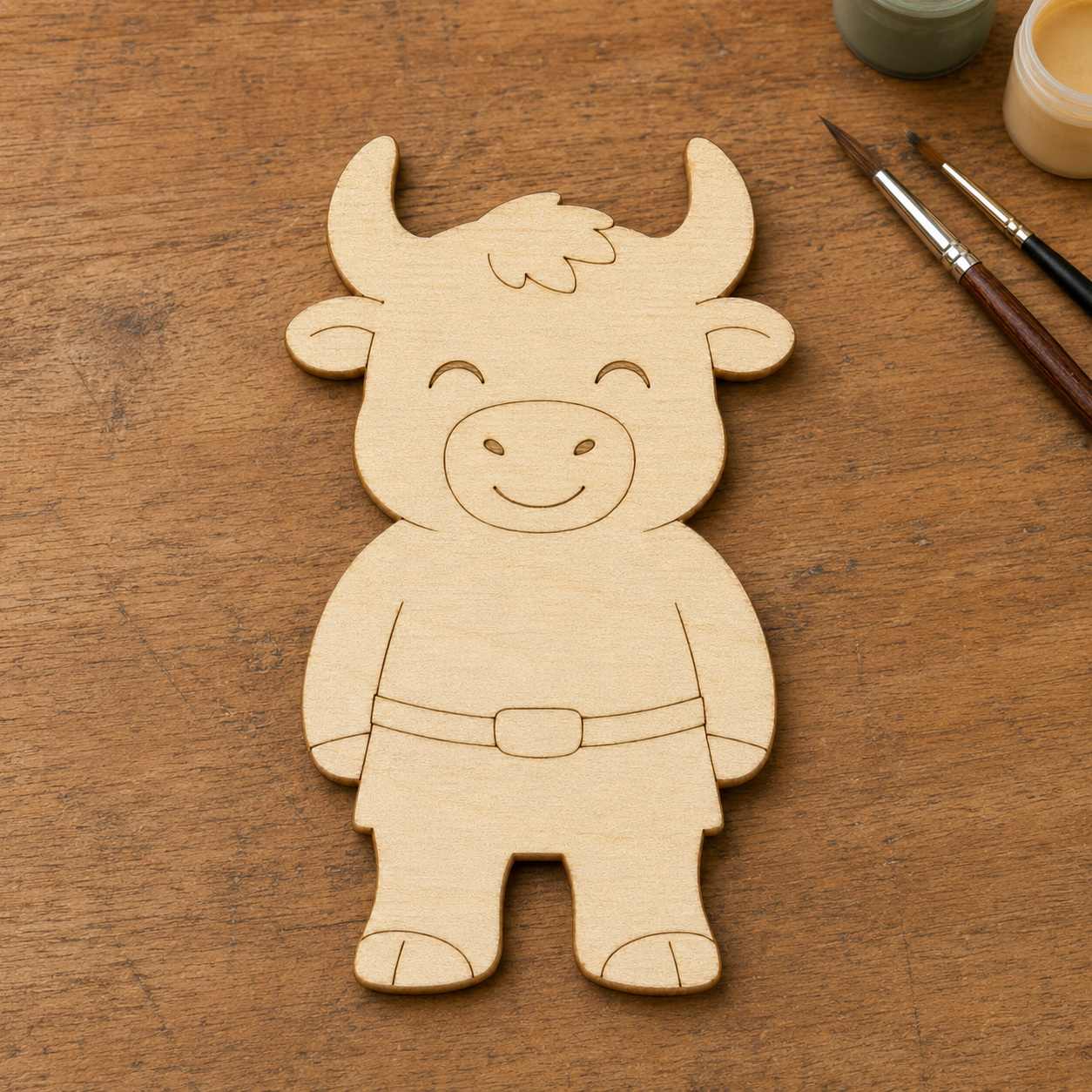 Wooden Minotaur Cutout - Image 7