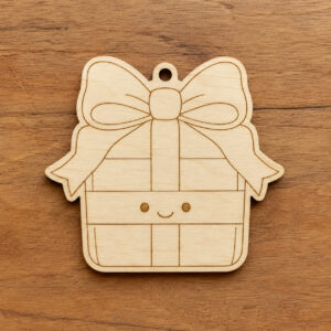 Wooden Gift Box Cutout