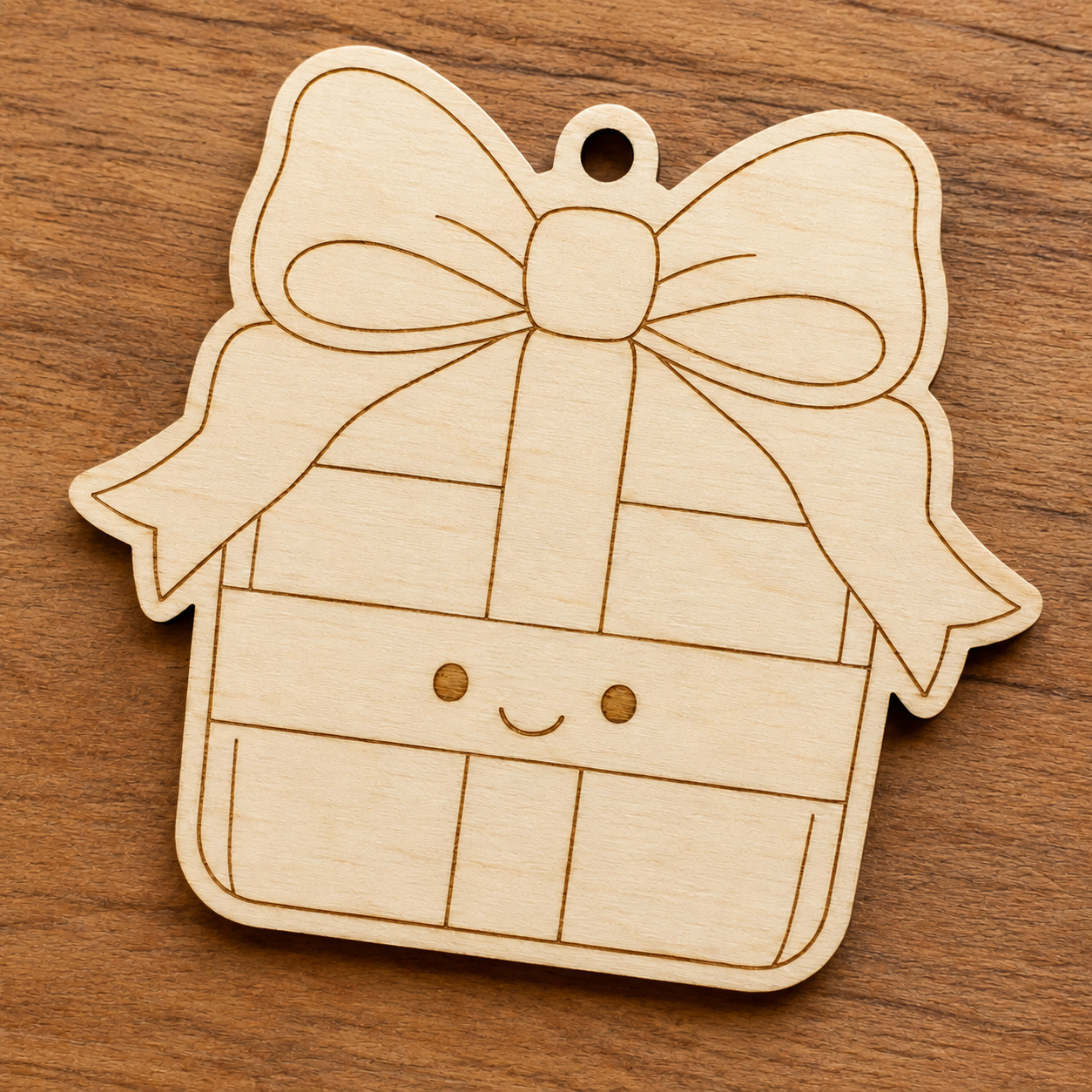 Wooden Gift Box Cutout - Image 2