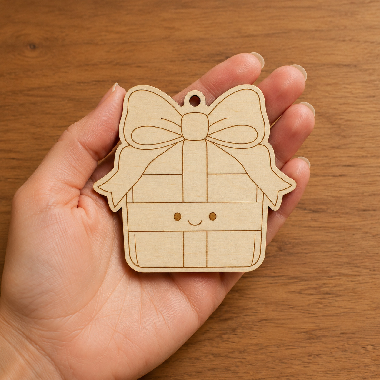 Wooden Gift Box Cutout - Image 3