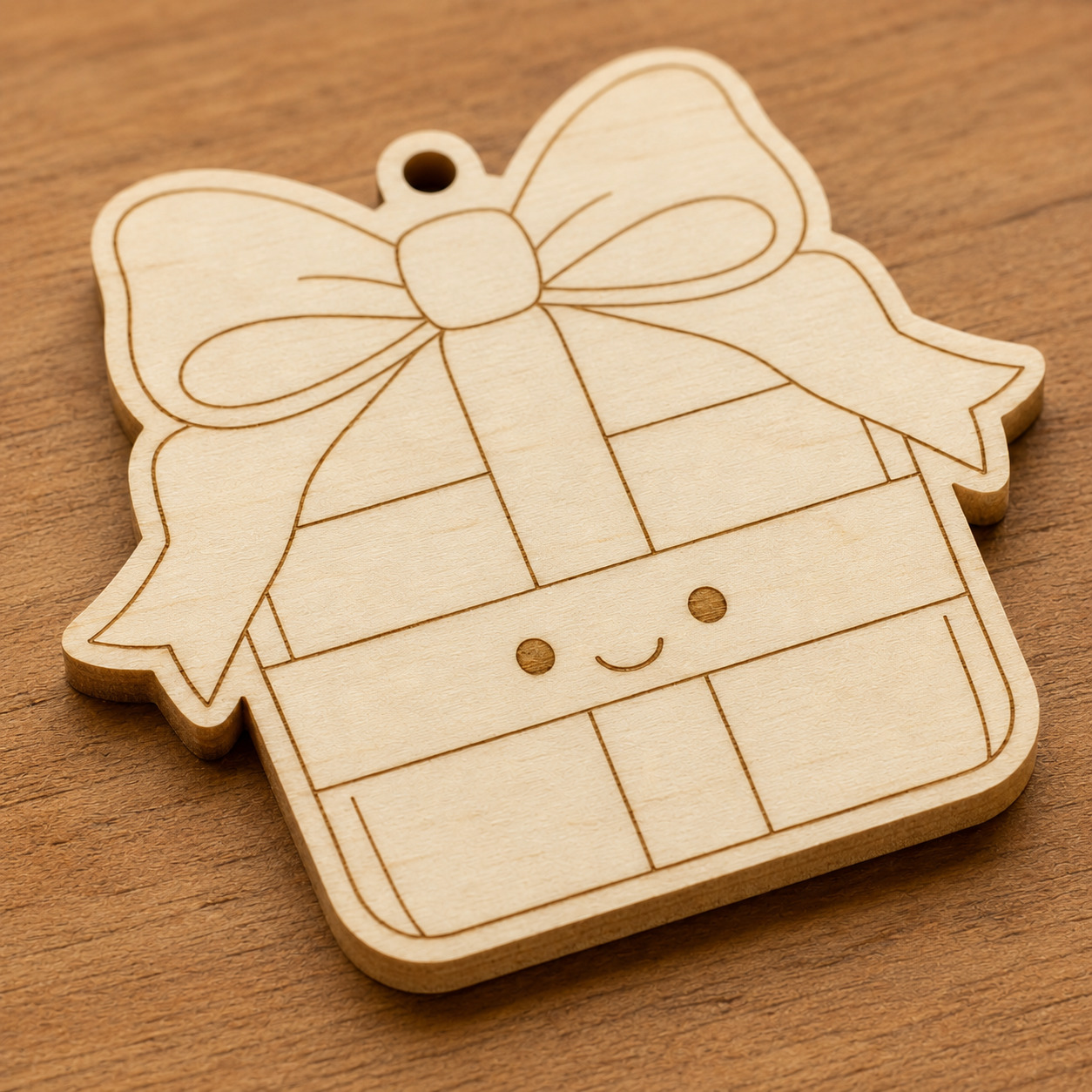 Wooden Gift Box Cutout - Image 4