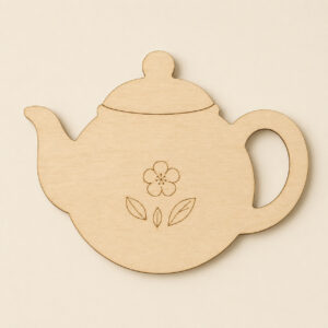 Wooden Teapot Cutout