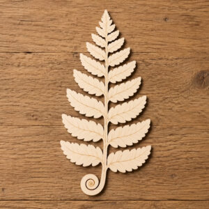 Wooden Fern Frond Cutout