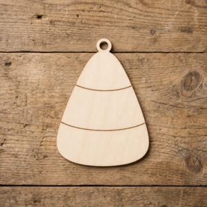 Wooden Candy Corn Ornament Blank