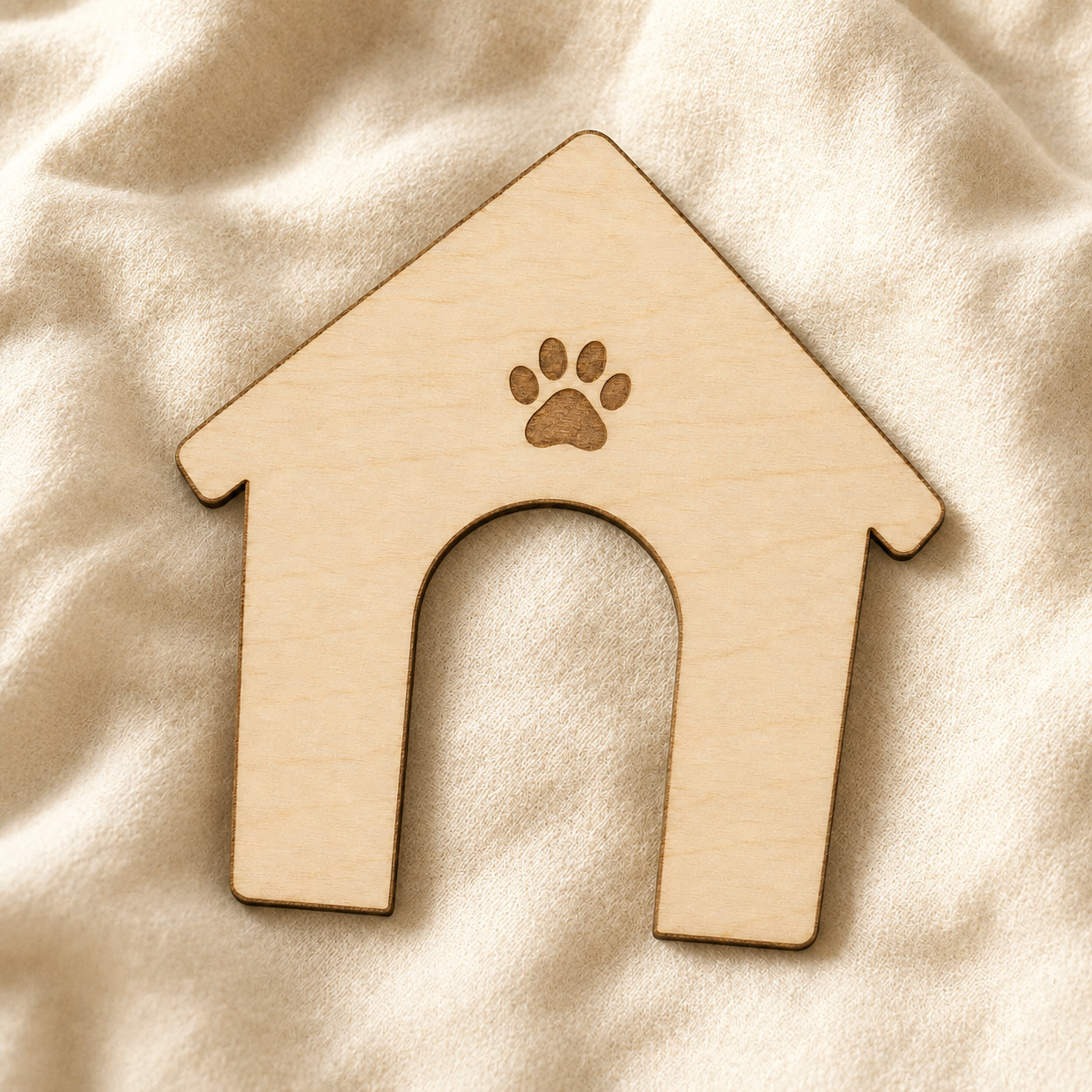 Wooden Dog House Cutout - Image 6
