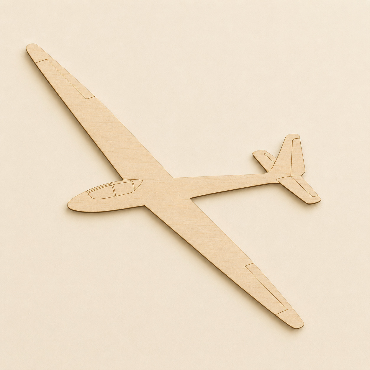 Wooden Glider Cutout