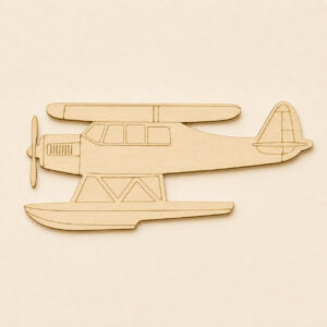 Wooden Seaplane Cutout