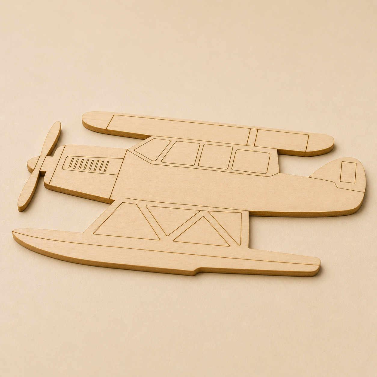 Wooden Seaplane Cutout - Image 4