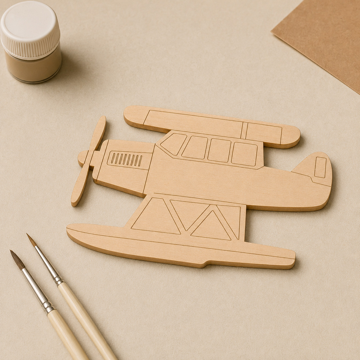 Wooden Seaplane Cutout - Image 7